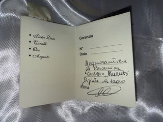 Coppia acquasantiere Aldo Fumanti