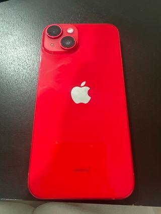 iPhone 14 Rojo sin cargador