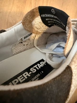 Golden Goose 43 Beige Multicolor