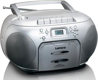 Lenco SCD-420SI - Radio FM portátil con reproducto