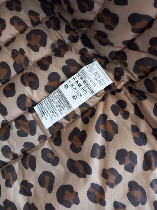 Chaqueta Benetton verde con estampado