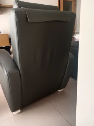 Sofá con balanceo gris