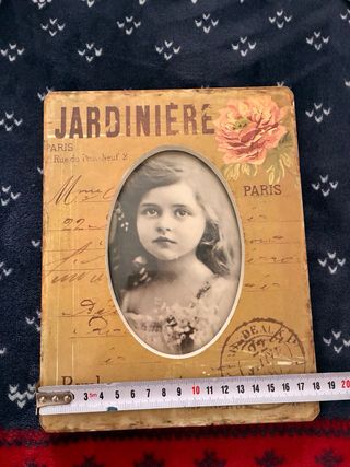 Marco de fotos vintage Jardinière