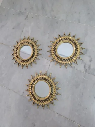 Espejos Sol Dorados