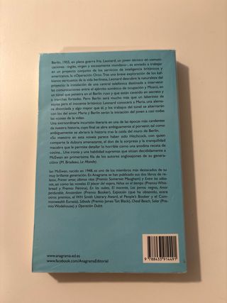 El inocente. Novela de Ian McEwan