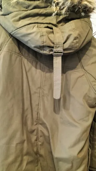 Chaqueta Zara Basic Verde Talla L