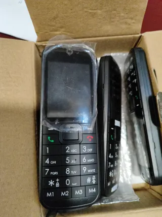 Teléfono 3 Móviles Adoc K1 Negro