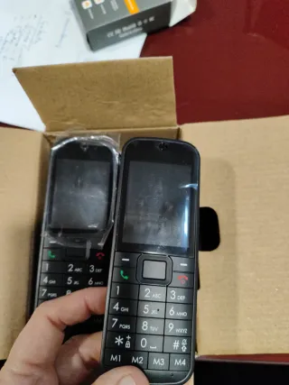 Teléfono 3 Móviles Adoc K1 Negro