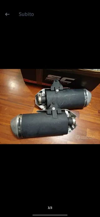 Terminali Scarico Triumph Speed Triple