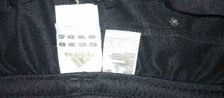 Chándal Adidas Negro con Rayas Blancas