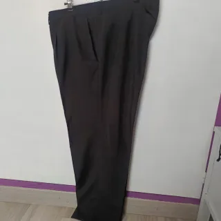 Pantalón de vestir negro hombre