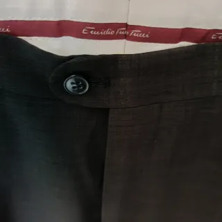 Pantalón de vestir negro hombre