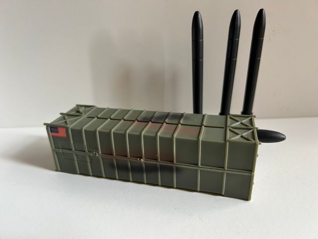 Tráiler lanzamisiles cohetes Boley US Army 1998