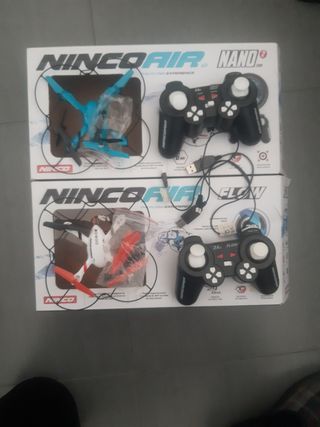 2 Drones Ninco Air Nano Cam2 y Flow