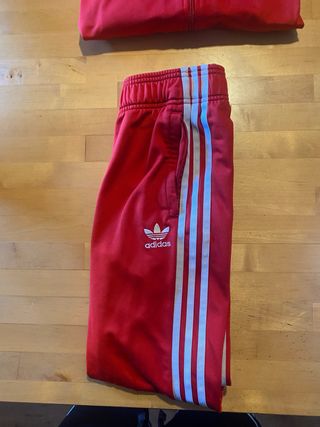 Chándal Adidas Rojo talla niño 152cm (11-12)