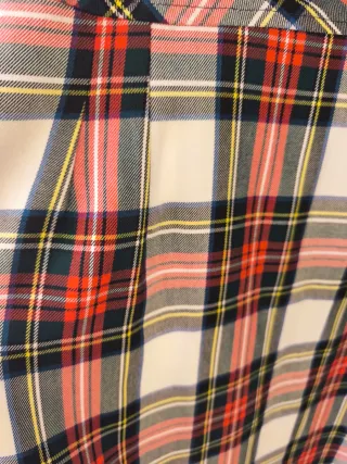 Vestido Peto Cuadros Escoceses