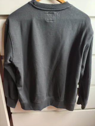 Sudadera niña gris y rosa graffiti