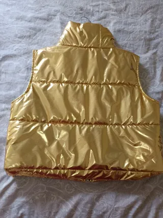 Chaleco dorado mujer Talla 38-42