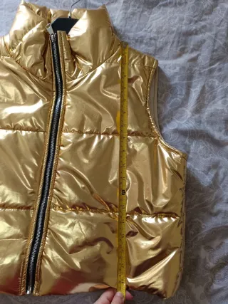 Chaleco dorado mujer Talla 38-42