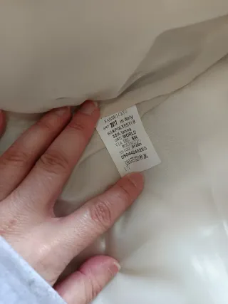 Chaleco dorado mujer Talla 38-42