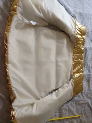 Chaleco dorado mujer Talla 38-42