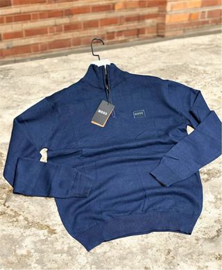 Jersey HUGO BOSS azul talla XL