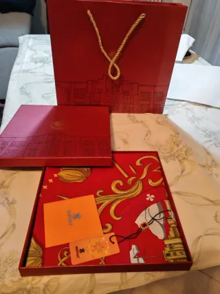 Foulard WENSLI in seta, confezione regalo