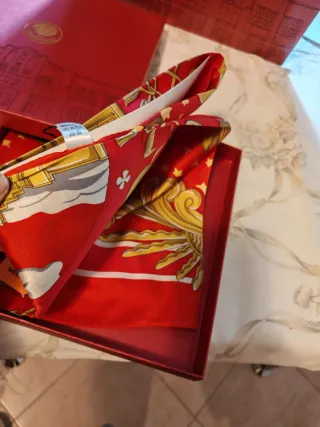 Foulard WENSLI in seta, confezione regalo