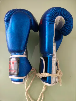 Guantes de Boxeo Last Stand Azules NUEVOS