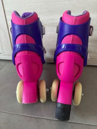 Patines en línea Oxelo rosas y morados