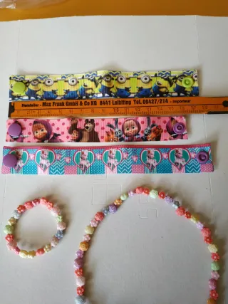 Set braccialetti e collana bambina