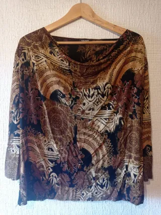 Conjunto falda y top tejido elastano T48