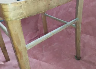 Silla de madera para descanso
