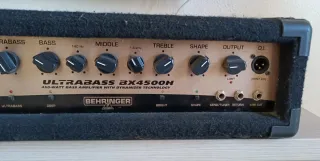 Cabezal Bajo Behringer Ultrabass BX4500H