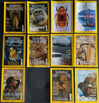 Revistas NATIONAL GEOGRAPHIC año 2001