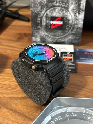 Reloj estilo Casio G-Shock Analógico Multicolor