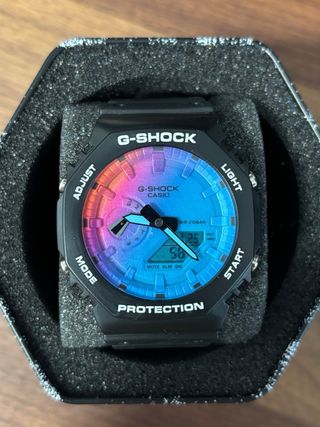 Reloj estilo Casio G-Shock Analógico Multicolor