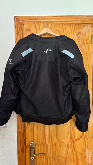 Chaqueta Moto Out Racing Kimbo Air Negra/Azul