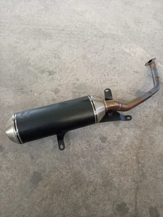 Tubo de escape homologado moto