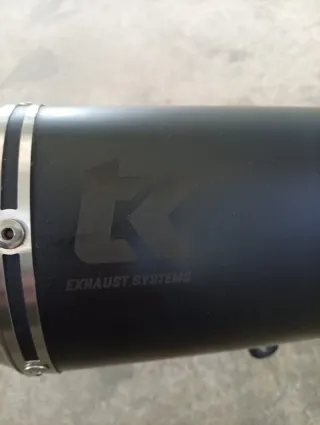 Tubo de escape homologado moto