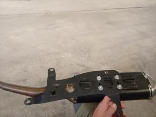 Tubo de escape homologado moto