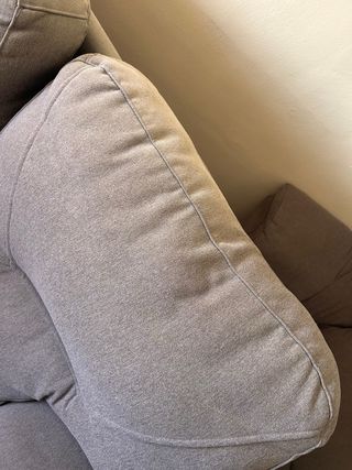 Sofá 3+2 gris oscuro