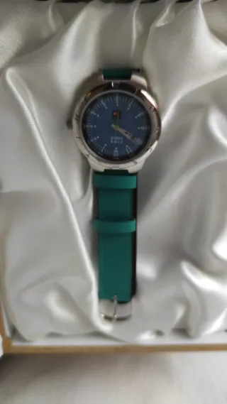 Reloj Time Force Mujer Azul y Verde Nuevo