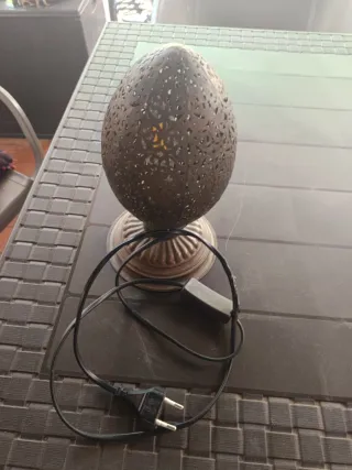 Lámpara de mesa vintage