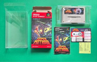 Super Metroid + guia oficial super famicom  jap