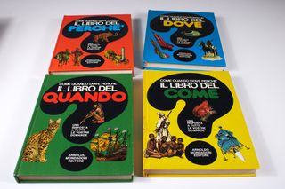 Dove Come Quando Perché Mondadori 4 volumi anni 70