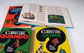 Dove Come Quando Perché Mondadori 4 volumi anni 70