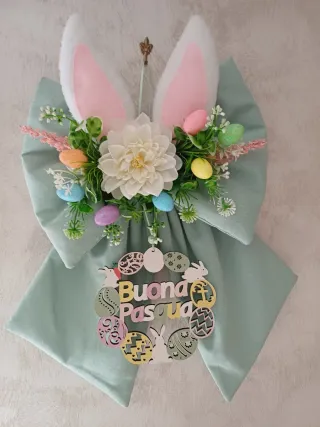 Fuoriporta Pasquale con Orecchie da Coniglio