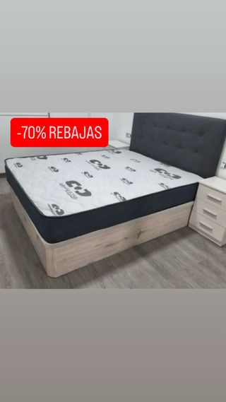 Canapés, colchones y cabeceros -70%