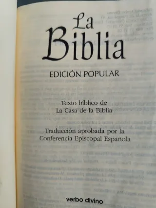 La Biblia - Edición popular (Plástico)